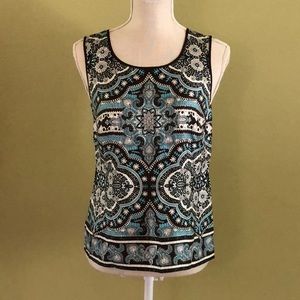Ann Taylor Women’s Sleeveless Silk Blouse